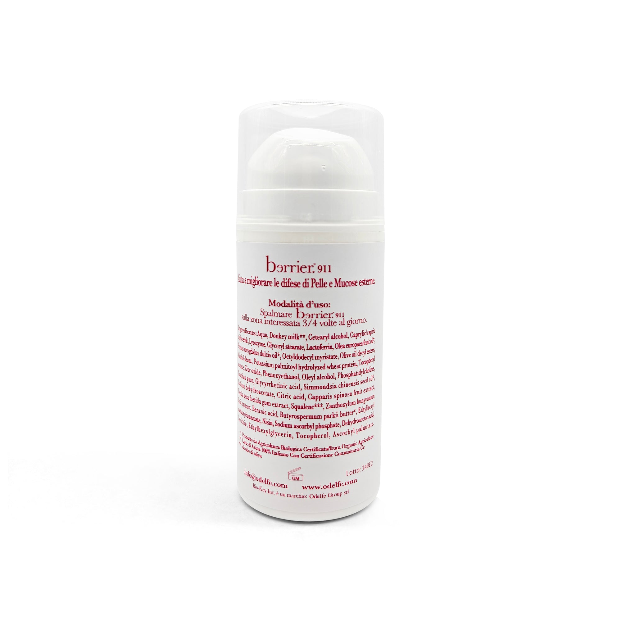 Berrier 911 – Crema Dermocosmetica per Protezione e Riparazione della Pelle, 100 ml