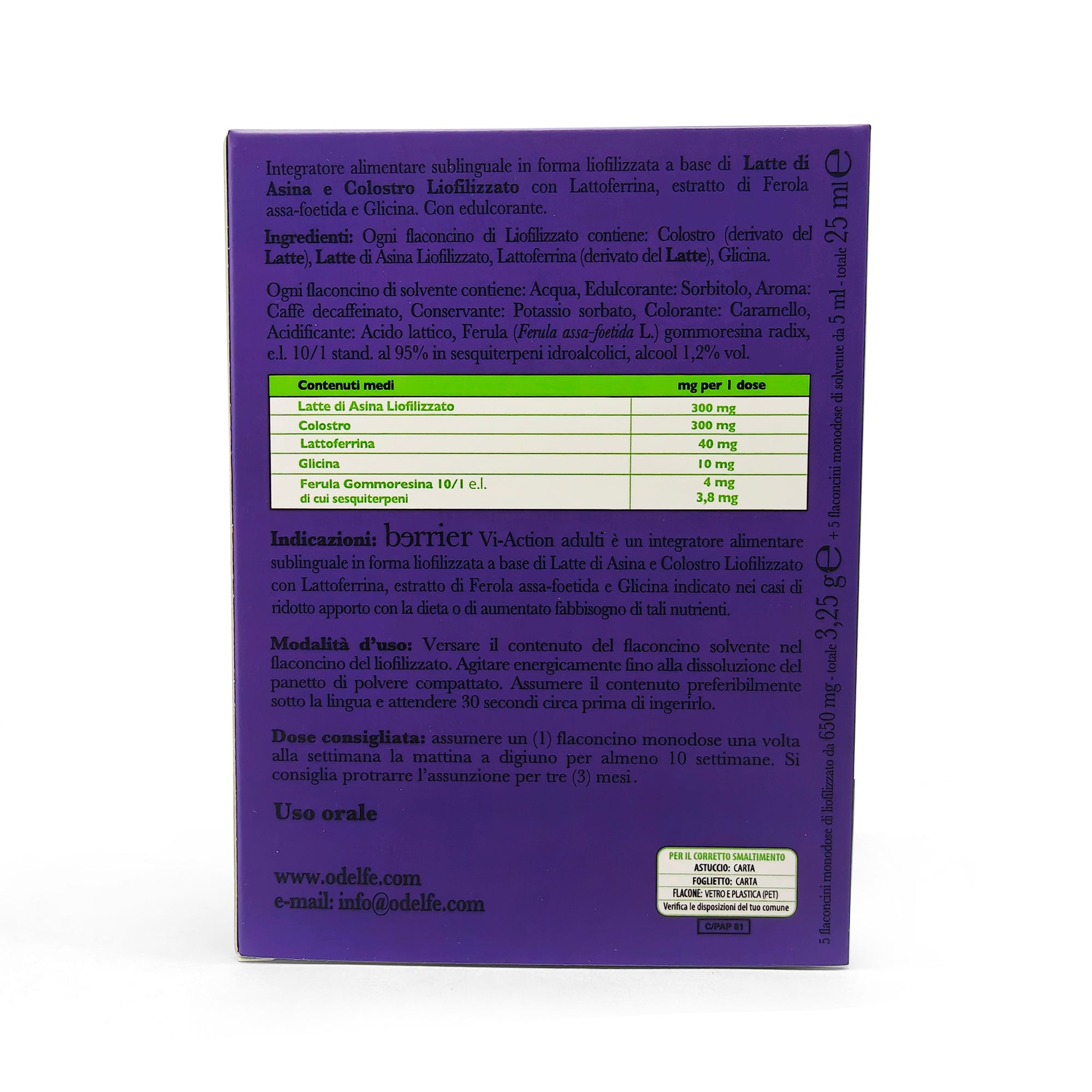 Berrier Vi-Action Adulti – Immune Defence Supplement for Adults