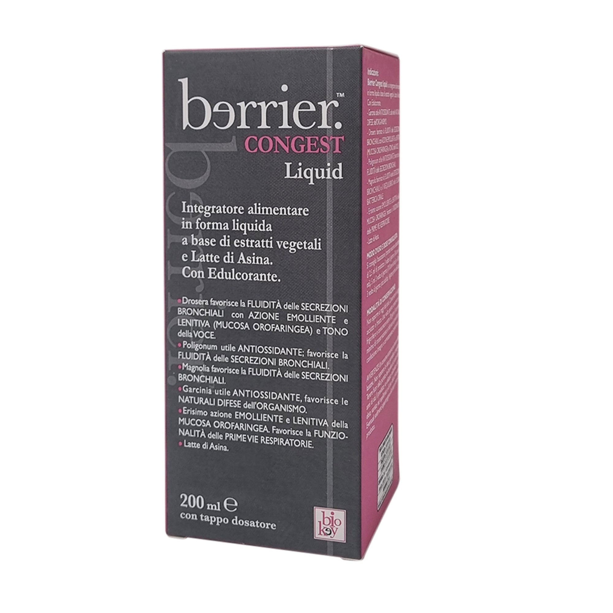 Berrier Congest – Sciroppo Naturale per Tosse, Congestione e Sollievo Respiratorio