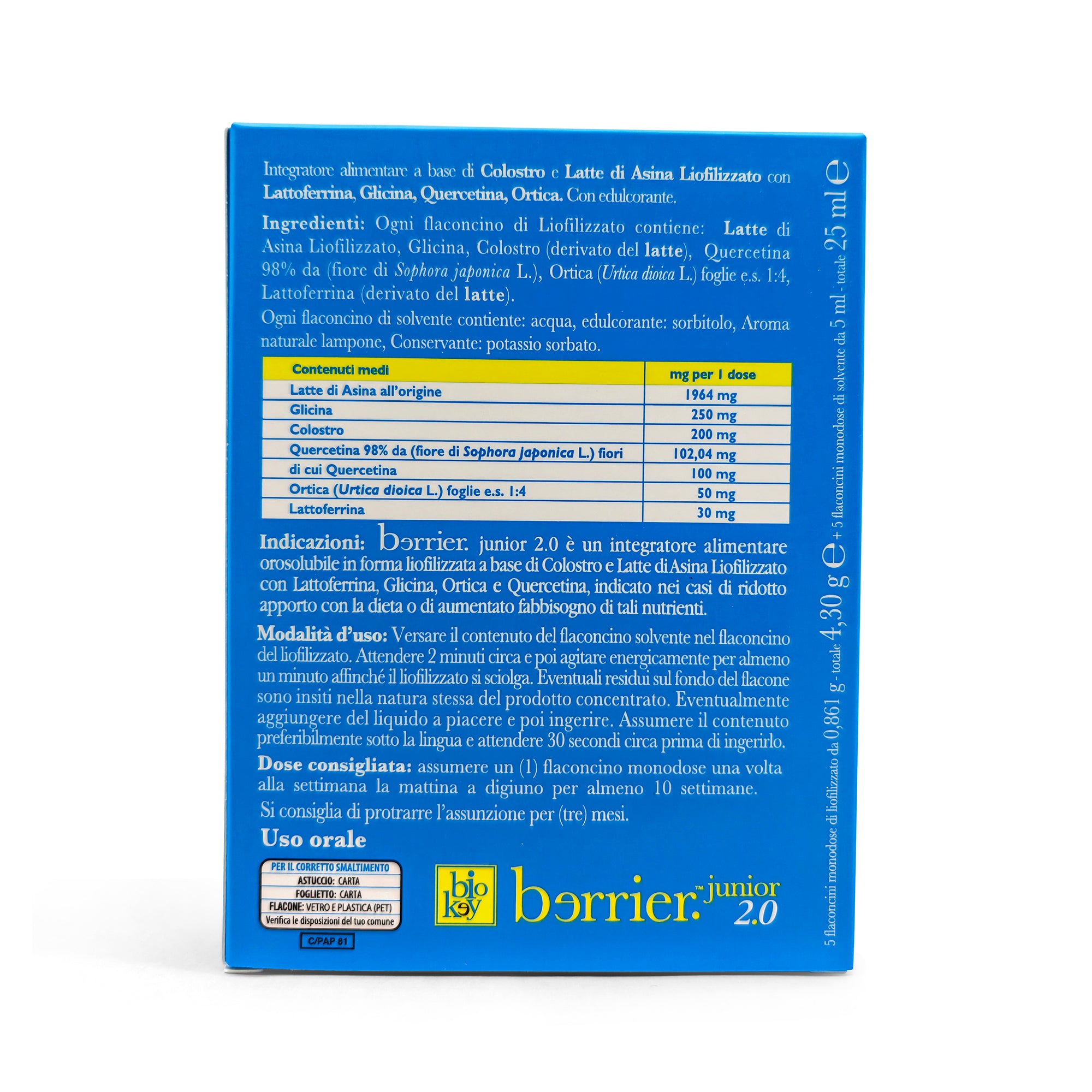 Berrier Junior 2.0 – Integratore Orosolubile Naturale per Bambini