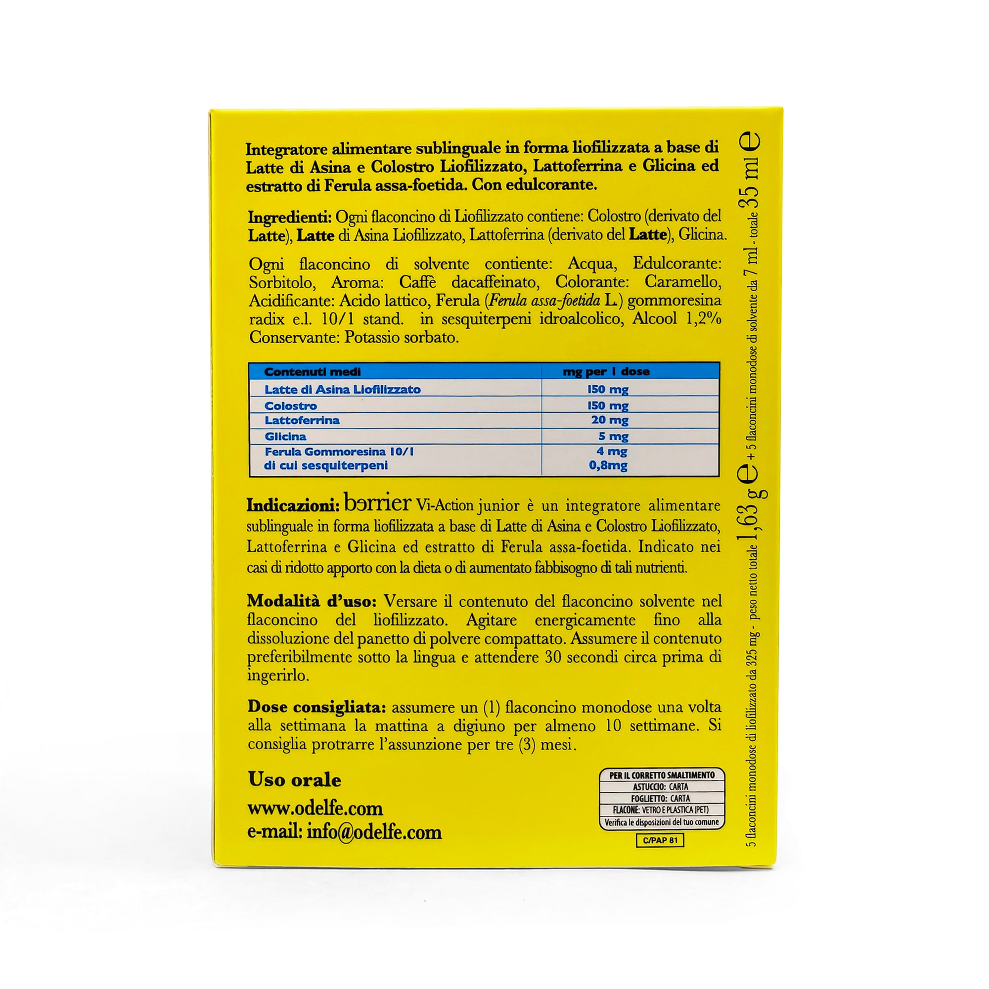 Berrier Vi-Action Junior – Integratore Naturale per le Difese Immunitarie per Bambini